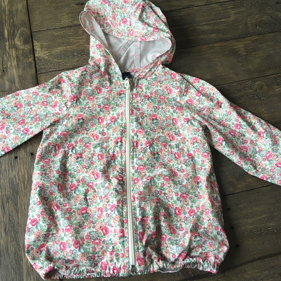 gap girls rain jacket